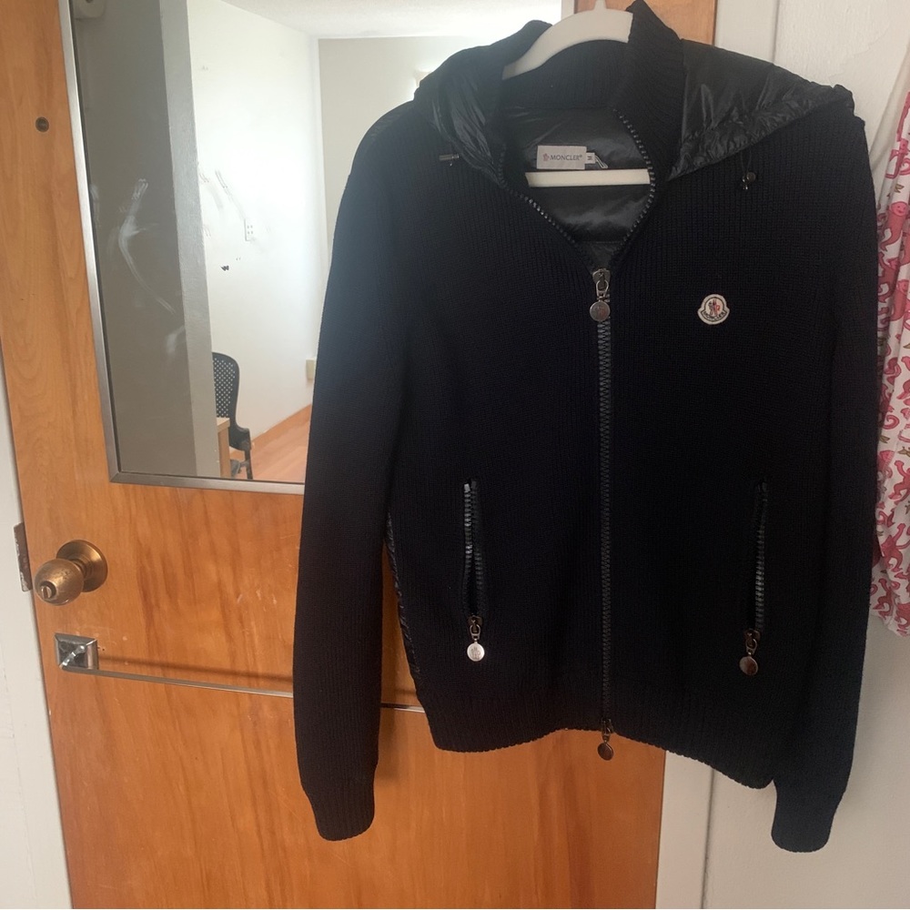Moncler sweater puffer jacket